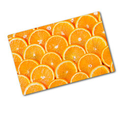 Tulup Griešanas dēlis, Apelsīna šķēlītes, 80x52 cm cena un informācija | Griešanas dēlīši | 220.lv