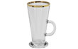 2 latte glāžu komplekts 250 ml Golden Line цена и информация | Glāzes, krūzes, karafes | 220.lv
