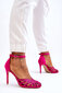 Modes augstpapēžu kurpes ar cirkona akmeņiem Fuchsia Jaylen cena un informācija | Sieviešu kurpes | 220.lv