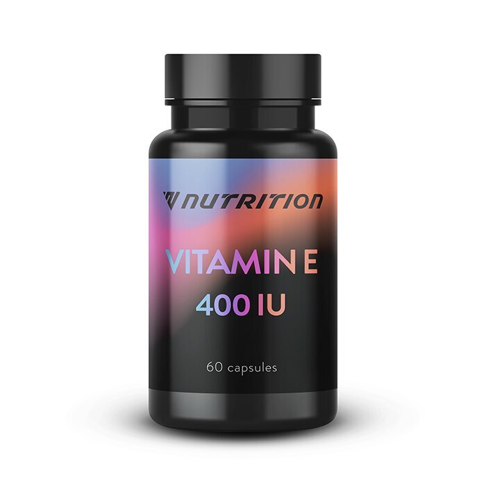 Uztura bagātinātājs imunitātei VNutrition E vitamīns 400 IU (60 kapsulas) cena un informācija | Vitamīni, preparāti, uztura bagātinātāji imunitātei | 220.lv
