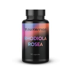 Uztura bagātinātājs kognitīvai veselībai VNutrition Rhodiola Rosea (90 kapsulas) cena un informācija | Vitamīni, preparāti, uztura bagātinātāji labsajūtai | 220.lv