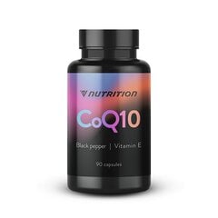 Uztura bagātinātājs kognitīvai veselībai VNutrition CoQ10 50 mg (90 kapsulas) цена и информация | Другие пищевые добавки и препараты | 220.lv