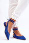 Šņorētas balerīnas ar cirkoniem Blue Mavis cena un informācija | Sieviešu kurpes | 220.lv