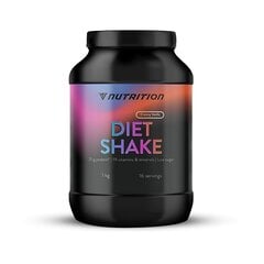 VNutrition Diet Shake (1000 g) Krēmveida vaniļas cena un informācija | Uztura bagātinātāji tievēšanai | 220.lv