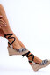 Sieviešu sandales Black White Lendy цена и информация | Sieviešu sandales | 220.lv