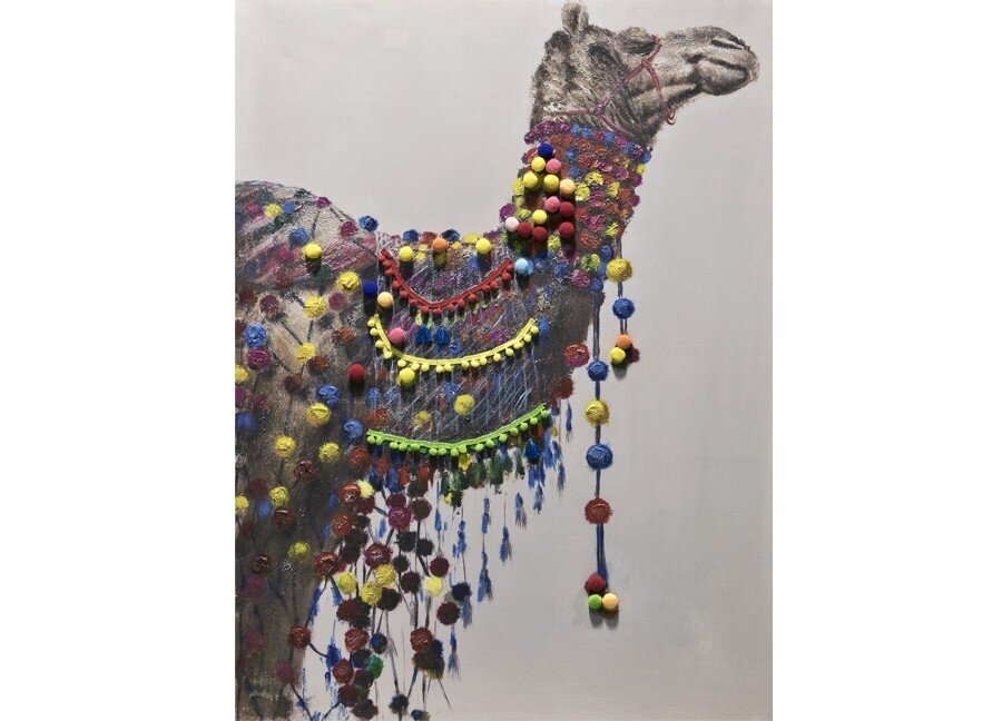 Attēls 90x120cm Camel цена и информация | Gleznas | 220.lv