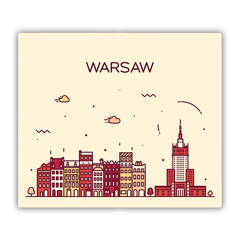 Tulup Griešanas dēlis, Varšavas Polija, 60x52 cm cena un informācija | Griešanas dēlīši | 220.lv