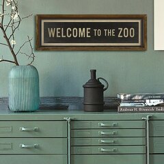 Репродукция Welcome to the zoo цена и информация | Картины | 220.lv