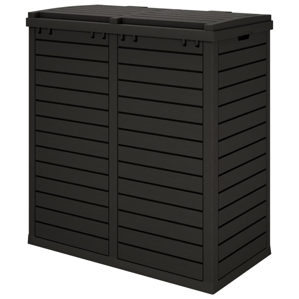 Āra atkritumu tvertne vidaXL 78x41x86 cm cena un informācija | Komposta kastes un āra konteineri | 220.lv