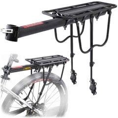 Задний держатель для велосипедов 50 кг цена и информация | Багажник для велосипеда | 220.lv