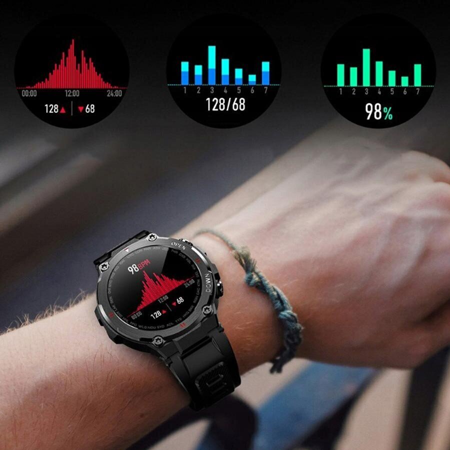 Sporta viedpulkstenis K22 cena un informācija | Viedpulksteņi (smartwatch) | 220.lv