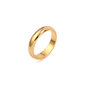Apzeltīts laulību gredzens 16,5 mm cena un informācija | Gredzeni | 220.lv