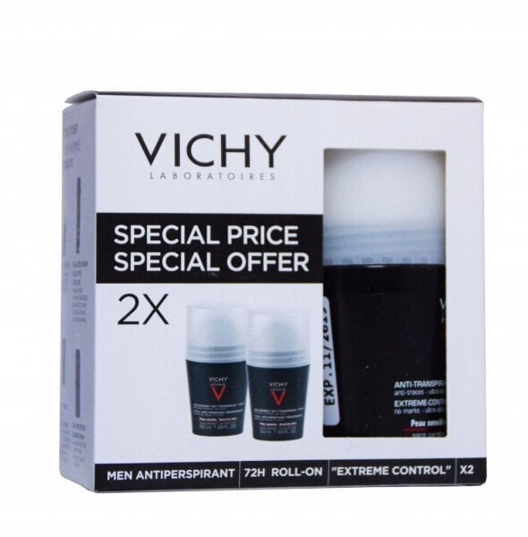 Antipersperants vīriešiem Vichy, 50 ml, 1+1 цена и информация | Dezodoranti | 220.lv