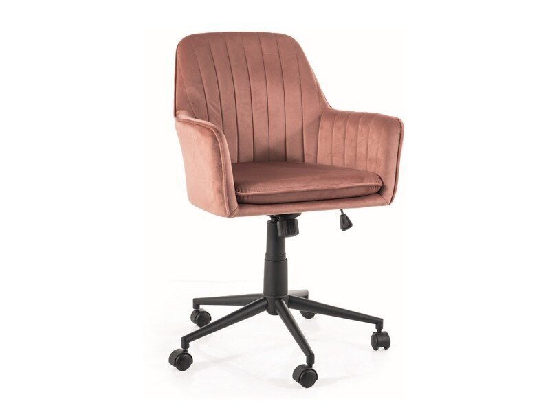 Biroja krēsls Signal Q-886, rozā/melns cena un informācija | Biroja krēsli | 220.lv