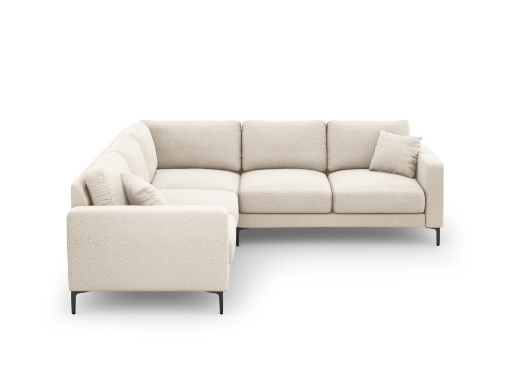 Divpusējs stūra dīvāns Venus, 5 sēdvietas, smilškrāsas cena un informācija | Stūra dīvāni | 220.lv