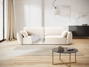 Velvet диван Vanda, 3 места, св. бежевый цена и информация | Диваны | 220.lv