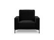 Samta krēsls Venus, 92x92x90 cm, melns cena un informācija | Atpūtas krēsli | 220.lv