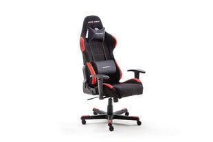 Spēļu krēsls MC Akcent DX Racer 1, melns/sarkans цена и информация | Офисные кресла | 220.lv