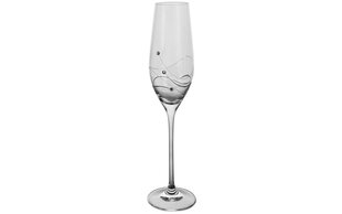 6x Glitz šampanieša glāzes cena un informācija | Glāzes, krūzes, karafes | 220.lv