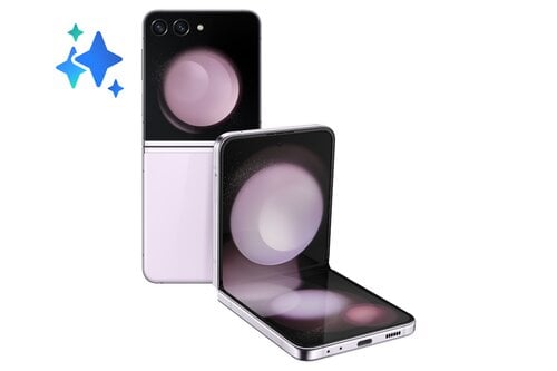 Samsung Galaxy Flip5 8/256GB SM-F731BLIGEUE Lavender cena un informācija | Mobilie telefoni | 220.lv