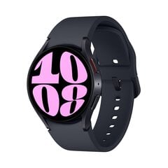 Samsung Galaxy Watch6 40mm BT Graphite SM-R930NZKAEUE цена и информация | Смарт-часы (smartwatch) | 220.lv