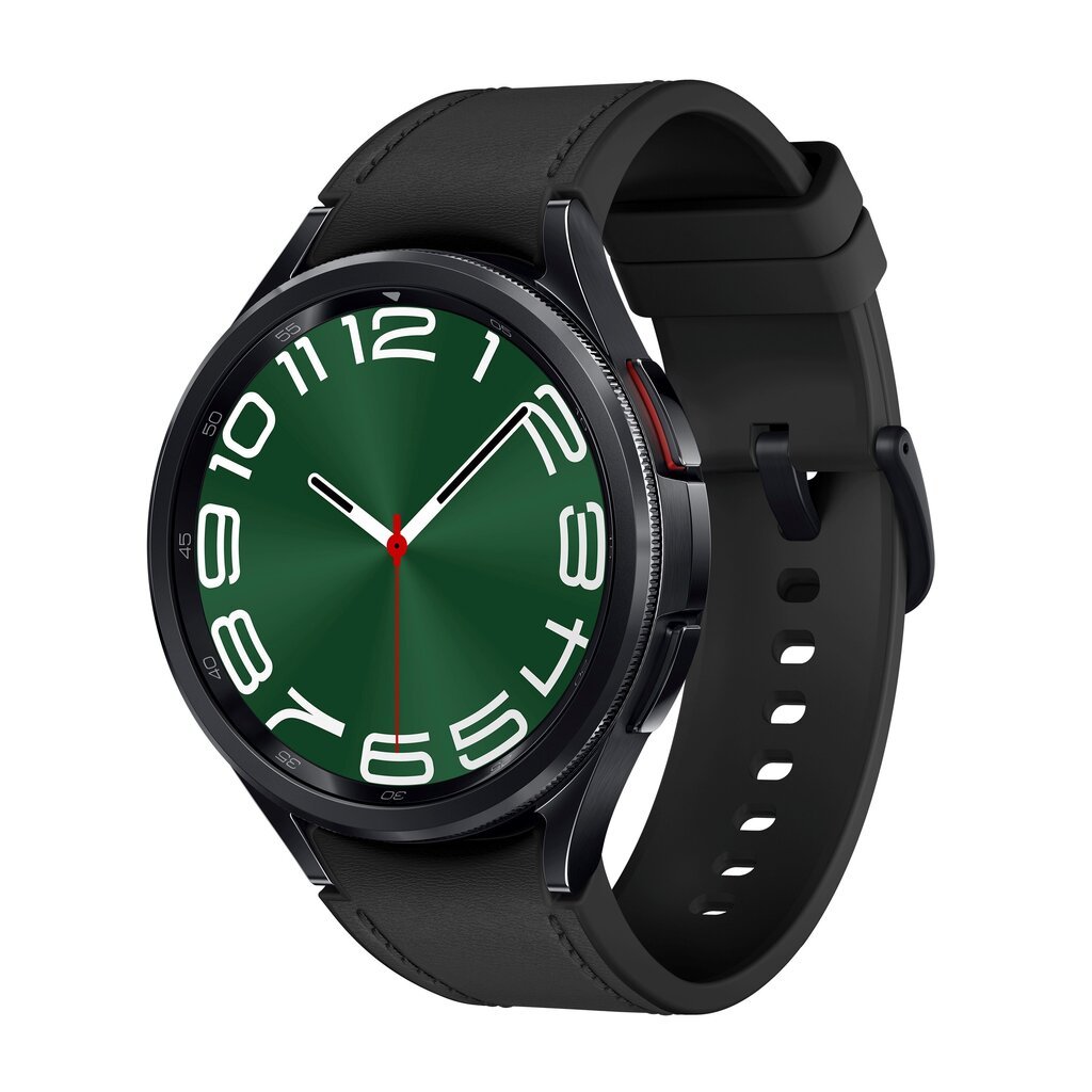 Samsung Galaxy Watch6 Classic 47mm BT Black SM-R960NZKAEUE cena un informācija | Viedpulksteņi (smartwatch) | 220.lv
