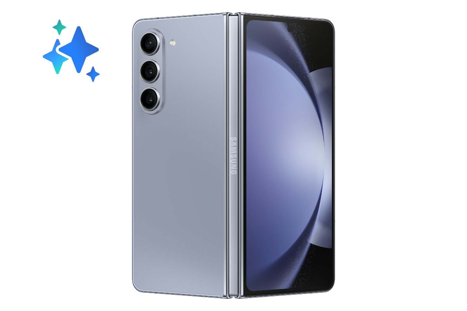 Samsung Galaxy Fold5 12/512GB SM-F946BLBCEUE Icy Blue cena un informācija | Mobilie telefoni | 220.lv