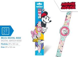 Digitālais pulkstenis Minnie Mouse WD22133 cena un informācija | Bērnu aksesuāri | 220.lv