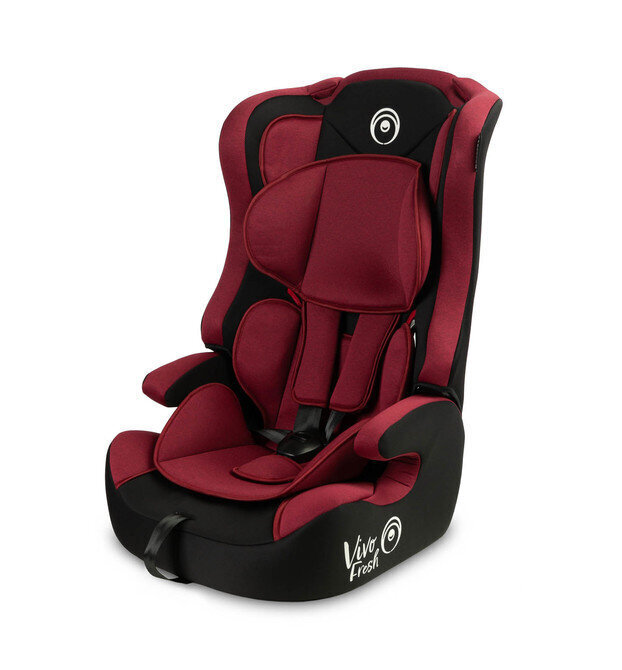 Caretero autokrēsliņš Vivo Fresh, 9-36 kg, burgundy цена и информация | Autokrēsliņi | 220.lv