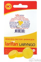 Larifan želejas konfektes Laryngo medus ar ķiplokiem 23g cena un informācija | Vitamīni, preparāti, uztura bagātinātāji labsajūtai | 220.lv