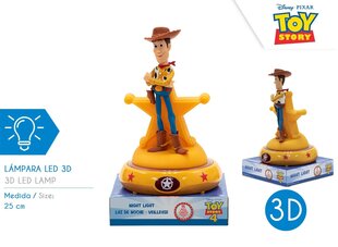 Koka „Toy Story Woody“ 3D figūras naktslampa cena un informācija | Lampas bērnu istabai | 220.lv