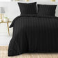Douceur d'Intérieur gultas veļas komplekts Cleo Black, 240x220 cm, 3 daļu цена и информация | Gultas veļas komplekti | 220.lv