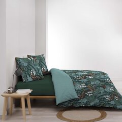 Douceur d'Intérieur gultas veļas komplekts Calaos Green, 240x220 cm, 3 daļu cena un informācija | Gultas veļas komplekti | 220.lv