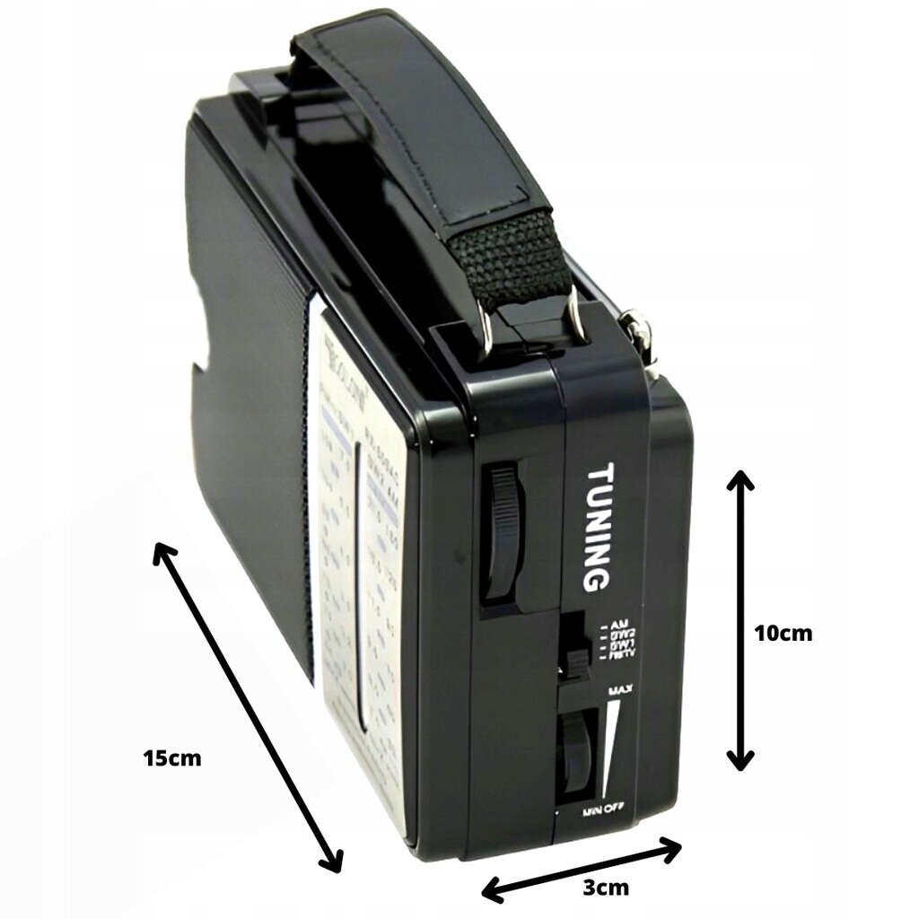 AM, FM, SW Golon RX-606AC cena un informācija | Radioaparāti, modinātājpulksteņi | 220.lv