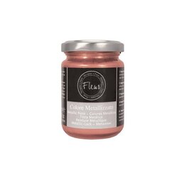 Fleur metāliska krāsa, ROŽU ZELTS,130ml cena un informācija | Modelēšanas un zīmēšanas piederumi | 220.lv