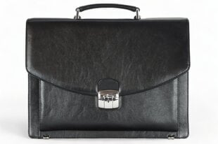 Кожаный портфель A4 5 BL 0-1 цена и информация | Мужские сумки | 220.lv