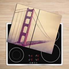 Tulup griešanas dēlis, Sanfrancisko tilts, 2x30x52 cm цена и информация | Pазделочные доски | 220.lv
