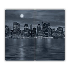Tulup griešanas dēlis, Ņujorka naktī, 2x30x52 cm cena un informācija | Griešanas dēlīši | 220.lv