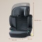 Autokrēsliņš Kinderkraft Xpand 2, 15-36 kg, graphite black цена и информация | Autokrēsliņi | 220.lv