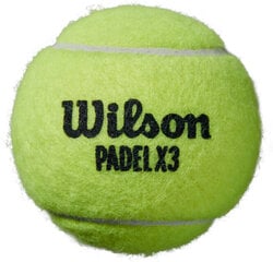 Мячи для паделя Wilson Padel X3 Speed, 3 шт. цена и информация | Падел | 220.lv