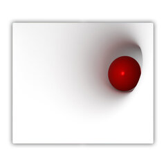 Tulup Griešanas dēlis, Abstrakta bumba, 60x52 cm cena un informācija | Griešanas dēlīši | 220.lv