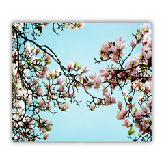 Tulup Griešanas dēlis, Magnolijas ziedi, 60x52 cm cena un informācija | Griešanas dēlīši | 220.lv