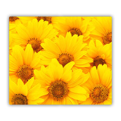 Tulup Griešanas dēlis, Saulespuķes, 60x52 cm cena un informācija | Griešanas dēlīši | 220.lv