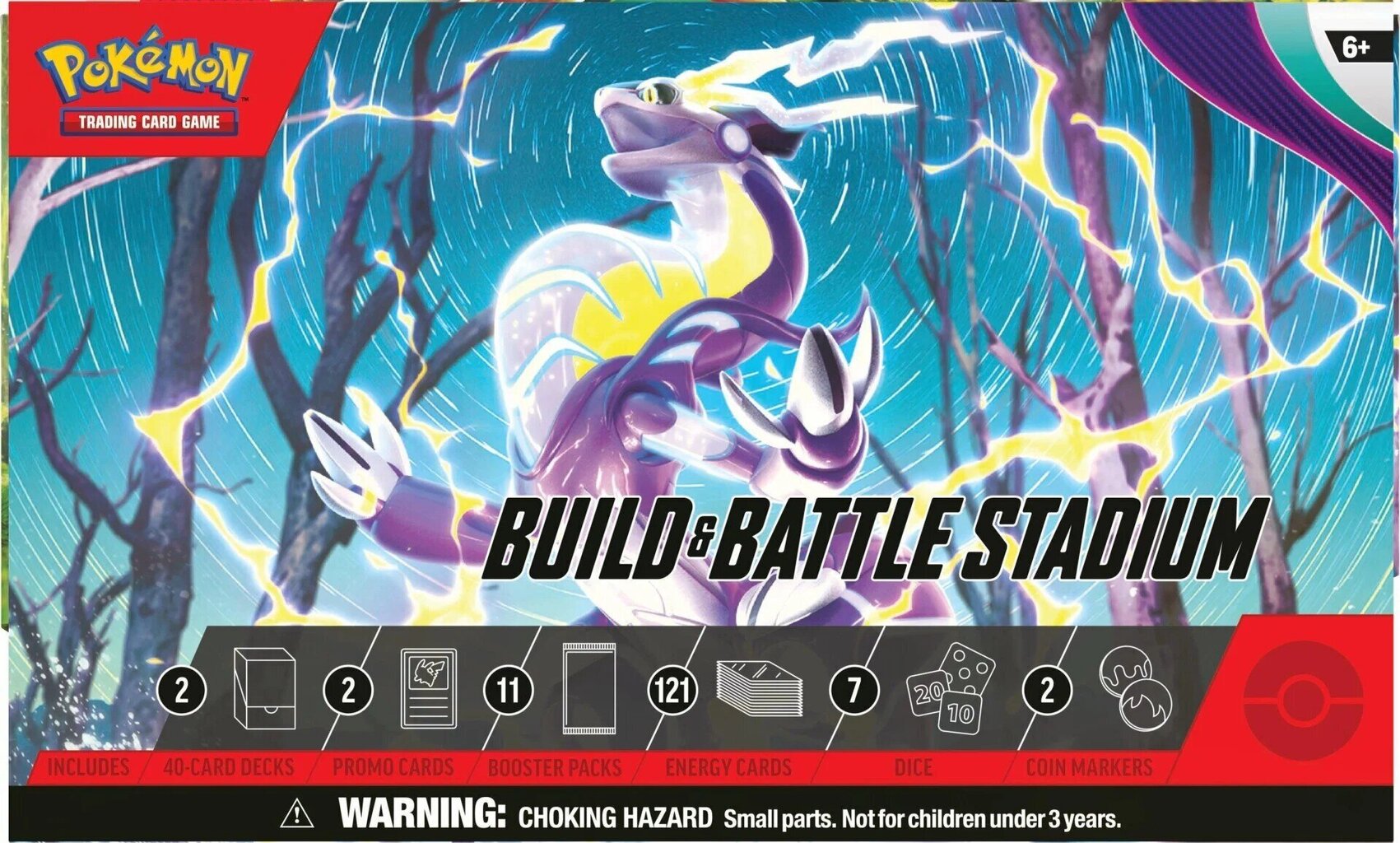 Kārtis Pokemon TCG Scarlet &; Violet Build &; Battle, ENG цена и информация | Galda spēles | 220.lv