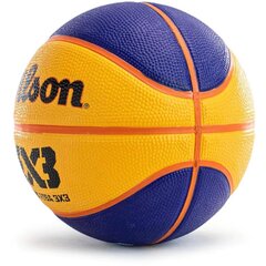 Баскетбол;ный мяч Wilson Fiba 3x3, 3 размер цена и информация | Баскетбольные мячи | 220.lv