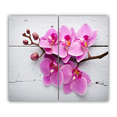 Tulup Griešanas dēlis, Orhideja uz koka, 2x30x52 cm cena un informācija | Griešanas dēlīši | 220.lv