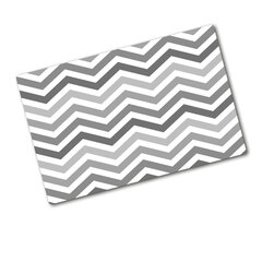 Tulup Griešanas dēlis, Pelēks zigzag, 80x52 cm цена и информация | Pазделочные доски | 220.lv