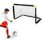 Saliekamie futbola vārti ar tīklu Dunlop, 90x59x61 cm цена и информация | Futbola vārti un tīkls | 220.lv