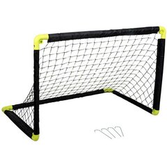 Saliekamie futbola vārti ar tīklu Dunlop, 90x59x61 cm цена и информация | Футбольные ворота и сетки | 220.lv