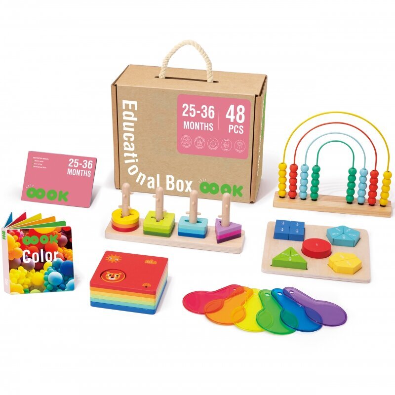 Attīstošā rotaļlieta Tooky Toy Learning Box cena un informācija | Rotaļlietas zīdaiņiem | 220.lv